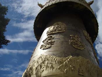 giant prayer wheel 2